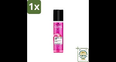 1 x Gliss-Kur - Hair Repair - Long & Sublime - Express Repair Conditioner - 200 ml- Haarkleur - Haarverzorging - Haarherstel - Keratine - Biotine