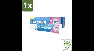 1 x Fixodent - Kleefpasta - Extra Sterke Fixatie - 47 g - Kunstgebit - Fixatie - Kleefpasta - Prothese - Stevige Fixatie