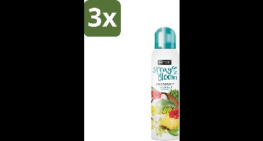 Sence - Tropical Joy & Coconut - Deodorant - Exotisch - 150 ml - Bulkverpakking - 3 stuks
