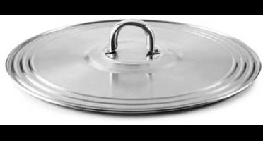 Ibili 714343 Professional Multifunctioneel Deksel 36-38-40-42 Cm Zilver