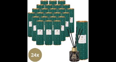 Riverdale - Geurstokjes - Forest & Patchouli - 24 x 40 ml - Multicolour- Subtiele geurverspreiding