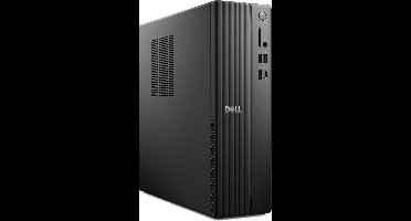DELL Pro QVS1260 Intel® Core™ i5 i5-14400 16 GB DDR5-SDRAM 512 GB SSD Windows 11 Pro Slim PC PC Zwart