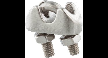 Starx staaldraadklem - 3 mm - RVS