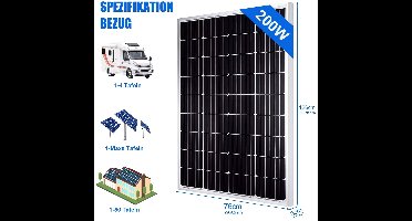 zonnepanelen set camping – zonne-energiesysteem – zonnepaneel kit – off-grid stroom – camper zonnepaneel set – 400W totaal vermogen – 40A MPPT laadregelaar included