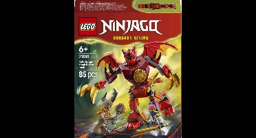 LEGO® NINJAGO® Kai's Drakenmecha Strijdpakket - Mechaspeelgoed - Speelset met 3 Minifiguren - 71851