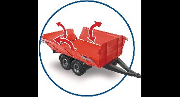 PLAYMOBIL Tractor met aanhangwagen  - 6130