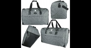 Leonardo Sport- en Reistas Grijs - 40L, Ideaal voor Vakantie & Gym