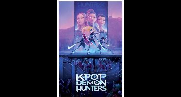 KPop Demon Hunters Key Art Unisex Poster - meerkleurig - Standard
