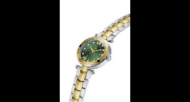 Gc Gc Illusion Quartz Analoog Horloge Zilver En Geel Kast: 100% Roestvrij Staal | Bracelet 100% Roestvrij Staal 30 mm Y93007L9, Y93008L3