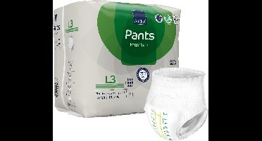 ABENA Pants Premium L3 - 15x Absorberend Broekje, te Dragen als Gewoon Ondergoed - Voor het Verlies van de Hele Blaasinhoud en (Dunne) Ontlasting - Heupomvang 100-140 cm - Absorptie 2400 ml