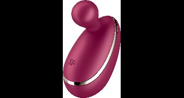 Satisfyer, vibrator, oplegvibrator, 'Spot On 1', 7,5 cm, flexibele stimulatietip, lichaamsvriendelijke siliconen, waterdicht (IPX7)