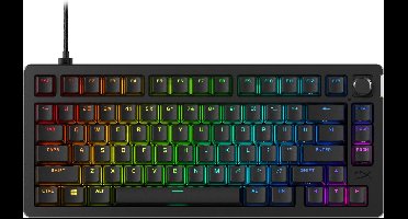 HyperX Alloy Rise 75 - Mechanisch Gaming Toetsenbord - US QWERTY - Zwart