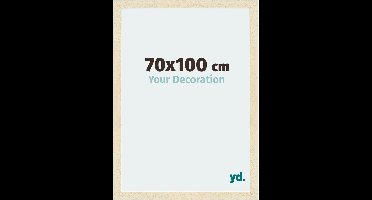 Your Decoration - Fotolijst 70x100 cm - MDF - Zand Geveegd - Mura