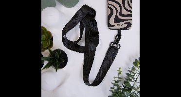 Mio by Mobilize Nylon Universeel Telefoonkoord Verstelbaar - Black