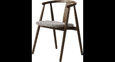 Eetkamerstoel Relate Smoked Latte Eiken - Giga Living