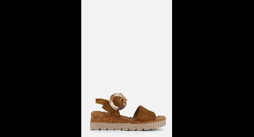 Gabor Sandalen cognac Suede - Dames - Maat 38.5