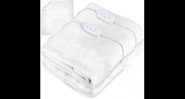 ApexArte® Elektrische Deken 1 Persoon - Warmtedeken Elektrisch - Extra Zacht