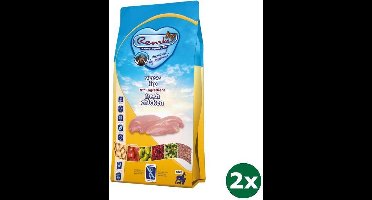 2x6,5 kg Renske super premium adult kip graanvrij hondenvoer
