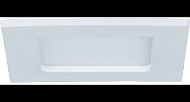 LED-inbouwpaneel IP44 hoekig 115x115mm 6W 390lm 4000K Wit