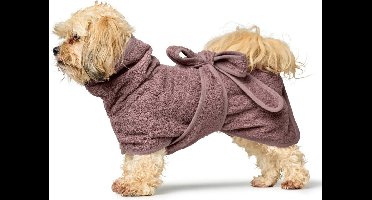 Hondenbadjas Oudroze Maat 60