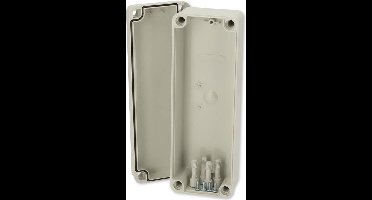 Fibox ABS F 65 G Installatiebehuizing 230 x 80 x 65 ABS Grijs-wit (RAL 7035) 1 stuk(s)