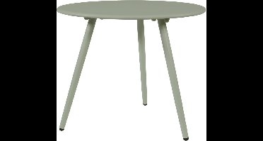Rafael bijzettafeltje Ø45x35 cm staal - groen