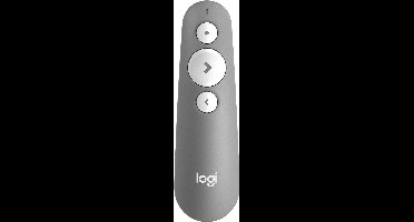Logitech R500S - Draadloze Laser Presenter - Presentatieklikker - Bluetooth - Grijs