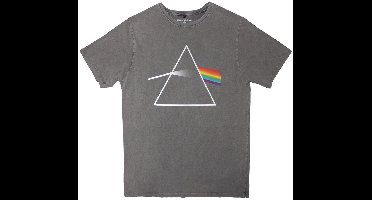 Pink Floyd - Dark Side of the Moon Album Heren T-shirt - 2XL - Grijs