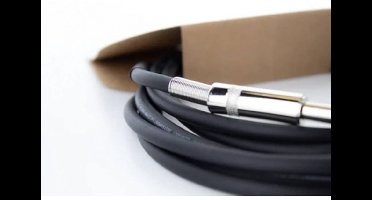 Cordial EL 5 PP Elements Instrumentkabel Mono Jack Recht Zwart 5 meter