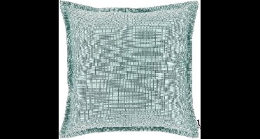 BLISS OUTDOOR - Sierkussen - 54x54 cm - Waterafstotend - Linnenlook