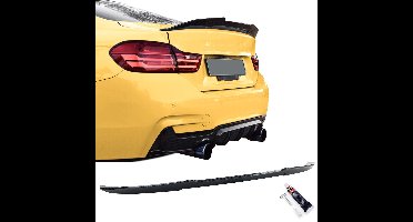 Achterklep Spoiler voor Bmw 4 Serie F32 Coupe Carbon Look