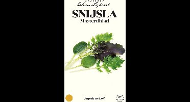 Snijsla 'Mosterdblad' - Pittige en Pikante Mosterdsmaak - Zaaigoed Wim Lybaert