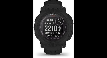 Garmin Instinct 2 Solar - Sporthorloge met GPS - Smartwatch voor heren - Zon Oplaadbaar - 45mm - Tactical Edition Zwart