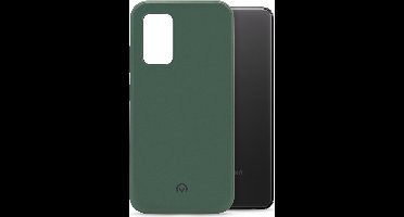 Mobilize Hoesje geschikt voor Samsung Galaxy A32 4G Telefoonhoesje Flexibel TPU | Mobilize Rubber Gelly Backcover | Galaxy A32 4G Case | Back Cover - Matt Green | Groen