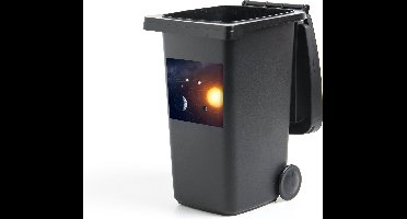 Container sticker Zonnestelsel - 40x40 cm - Kliko sticker