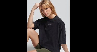 Superdry Dames tshirt Code Tech Oversized T-shirt met wijdvallende pasvorm