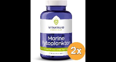 2x Vitakruid Marine Fytoplankton (120 vega capsules)