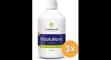 3x Vitakruid Silsolutions 500 - Tropical (500 ml)