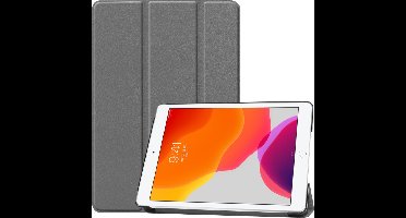 Tri-fold smart case hoes voor iPad 10.2 (2019 / 2020) - grijs