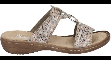 Rieker dames slipper - Multi - Maat 42