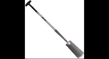 Talen Tools – Draineerspade – Blank gepolijst – Met opstapje – Glasfiber steel – 76 cm