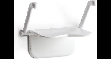 Etac Relax douchezitting accessoire - Wit / Relax soft rugleuning los, wit - Comfort Hulpmiddel - Veilig baden en douchen