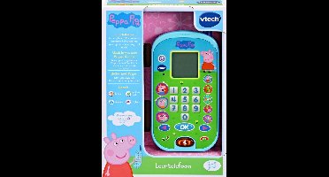 VTech Peppa Pig Baby Leertelefoon - Interactief Mobieltje - Met Geluiden - Educatief Babyspeelgoed
