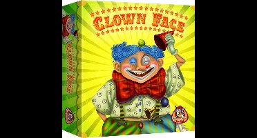 White Goblin Games Clown Face - Snel en leuk kaartspel