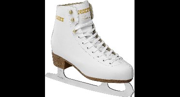 Roces – Nirvana – Kunstschaatsen – Schaatsen Dames – Wit – Extra Enkelsteun & Comfort Warmvoering – Maat EU 39