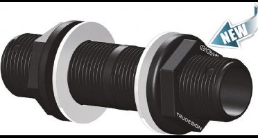 Schotdoorvoer + ring & moer