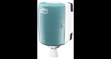 Tork Centerfeed Dispenser Wit en Turquoise M2, Performance Line (659000)