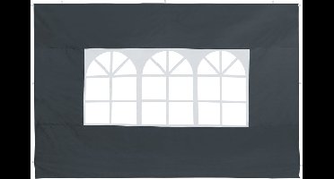 Deuba Zijwand Parytent - Set van 2 Rits en Raam 300x200cm - Antraciet