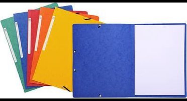 EXACOMPTA hoekmappen, DIN A4, van karton, assorti