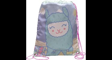 Lama Happy Lama's - Gymbag - 34 x 44 cm - Multi